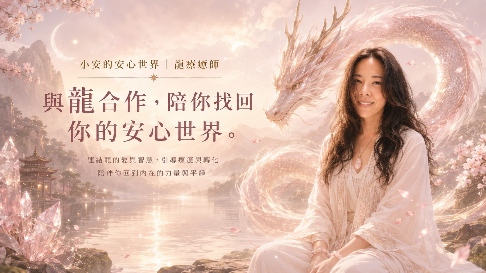 小安的安心世界｜龍療癒師｜與龍合作，陪你找回你的安心世界。連結龍的愛與智慧，引導療癒與轉化，陪伴你回到內在的力量與平靜。